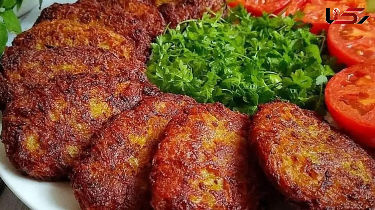 طرز تهیه شامی کباب جهرمی خوشمزه با گوشت و سیب‌ زمینی
