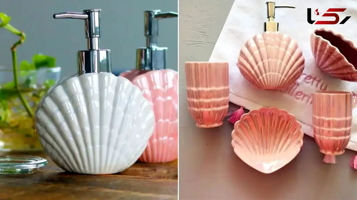 جامایع صدفی چیست؟ 15 ایده خلاقانه برای دکوراسیون مدرن سرویس بهداشتی