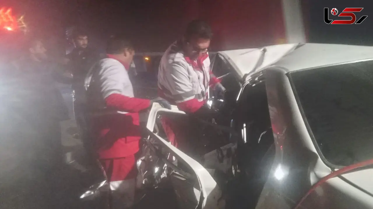 5 کشته و زخمی در تصادف پژو پارس و آریزو در جاده خوی + جزییات