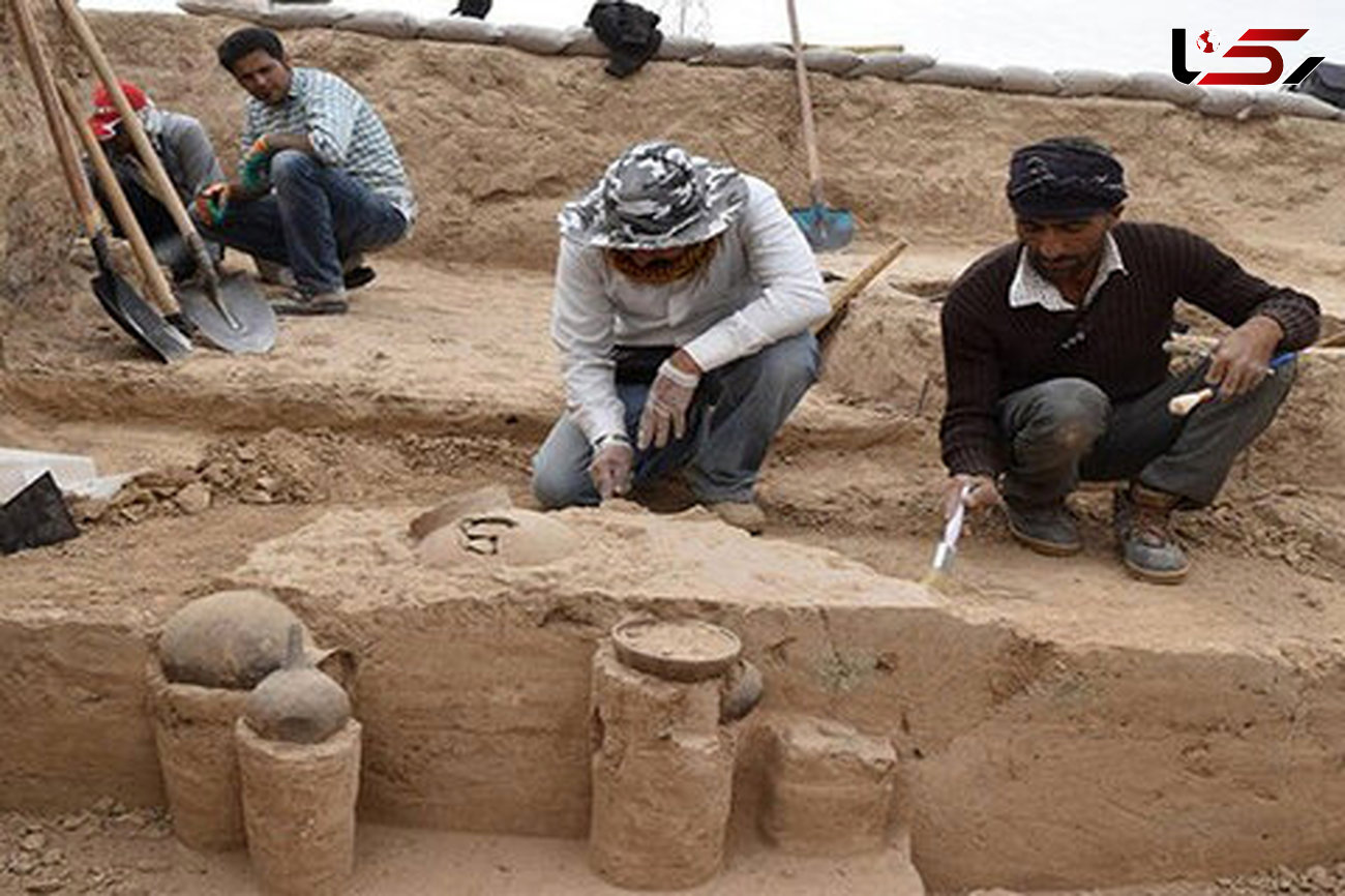 دژ نظامی مادها بعد 2 هزار و 700 سال از خاک بیرون آمد / در محوطه تاریخی ریوی خراسان شمالی کشف شد