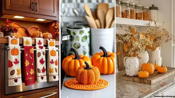 زیباترین ایده‌ های پاییزی برای تزیین آشپزخانه‌ های شیک و امروزی