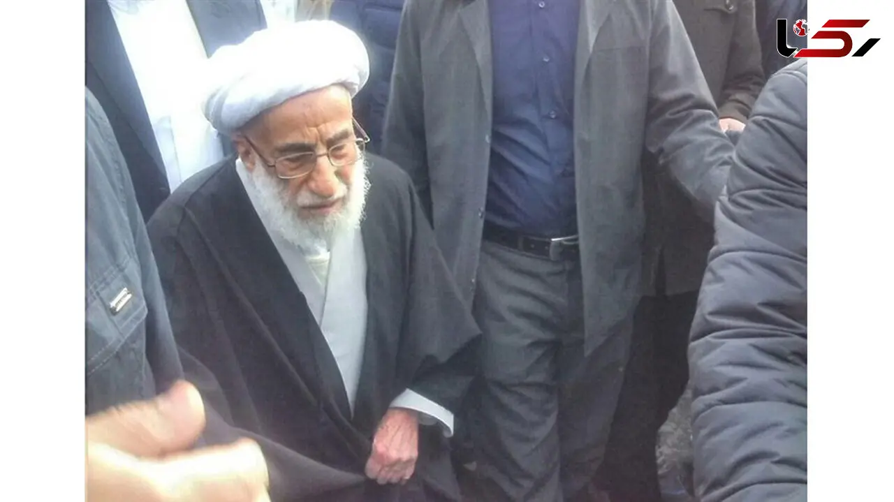آیت‌الله جنتی در راهپیمایی ۲۲ بهمن حضور یافت+ تصویر 