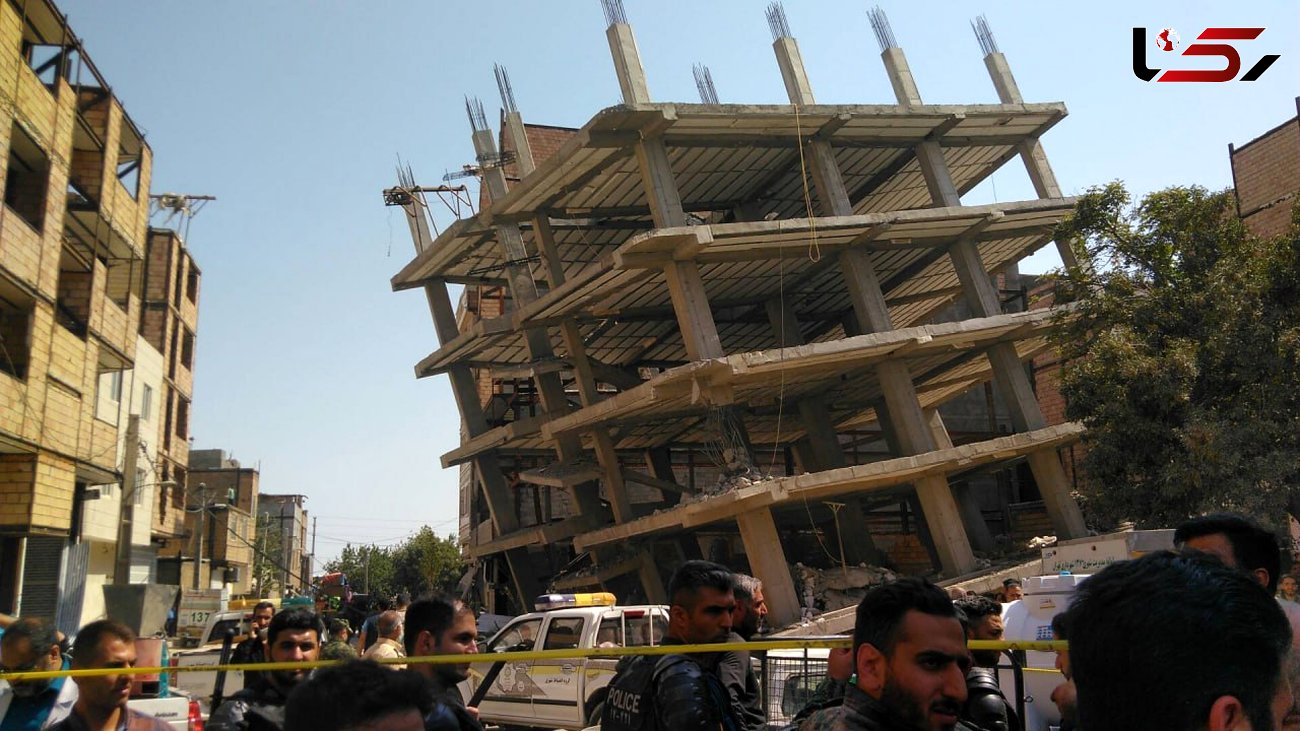 ورود میدانی دادستان تهران به حادثه ریزش مرگبار ساختمان در منطقه‌ خلازیر/  بازپرس ویژه تعیین شد