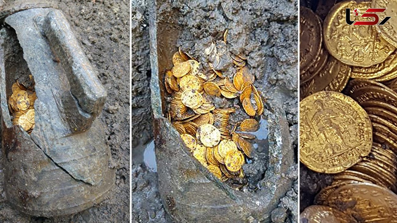 کشف صد‌ها سکه قدیمی طلا در زیرزمین یک سالن تئاتر+عکس