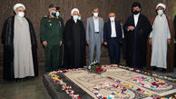 بازدید حجت‌الاسلام والمسلمین محسنی اژه‌ای از یادمان شهدای دفاع مقدس در اهواز