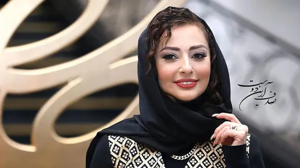 عکس باورنکردنی نفیسه روشن نزد مرد عرب ترسناک ! / تغییر پوشش خانم بازیگر در سفر خارجی !