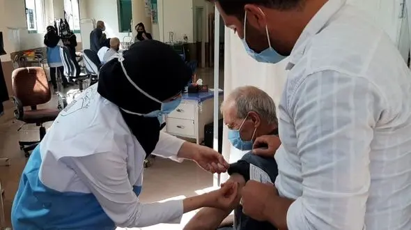 آخرین وضعیت واکسیناسیون سالمندان در گلپایگان + فیلم و عکس