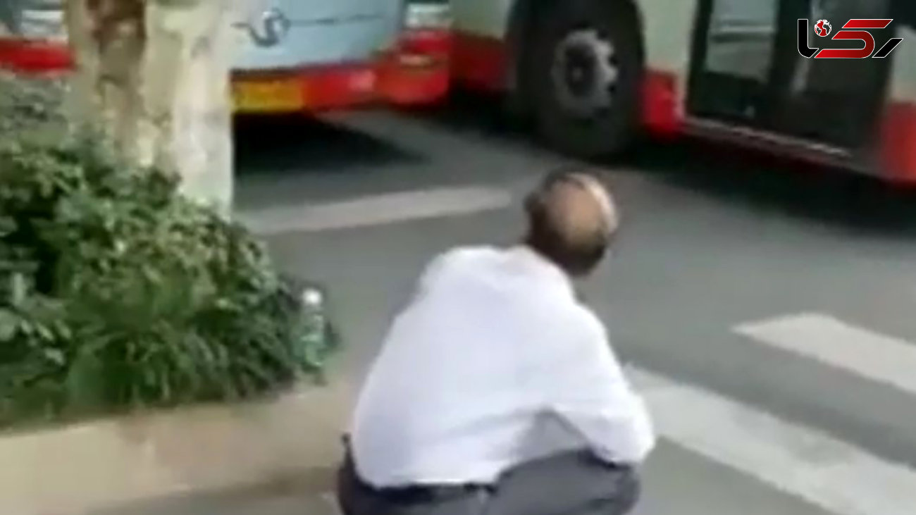 ماجرای پرت شدن مرد بازنشسته زیر اتوبوس در تبریز چه بود؟