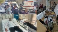 مصدومیت ۲ مامور اورژانس در امدادرسانی در کارگاه نقاشی خودرو