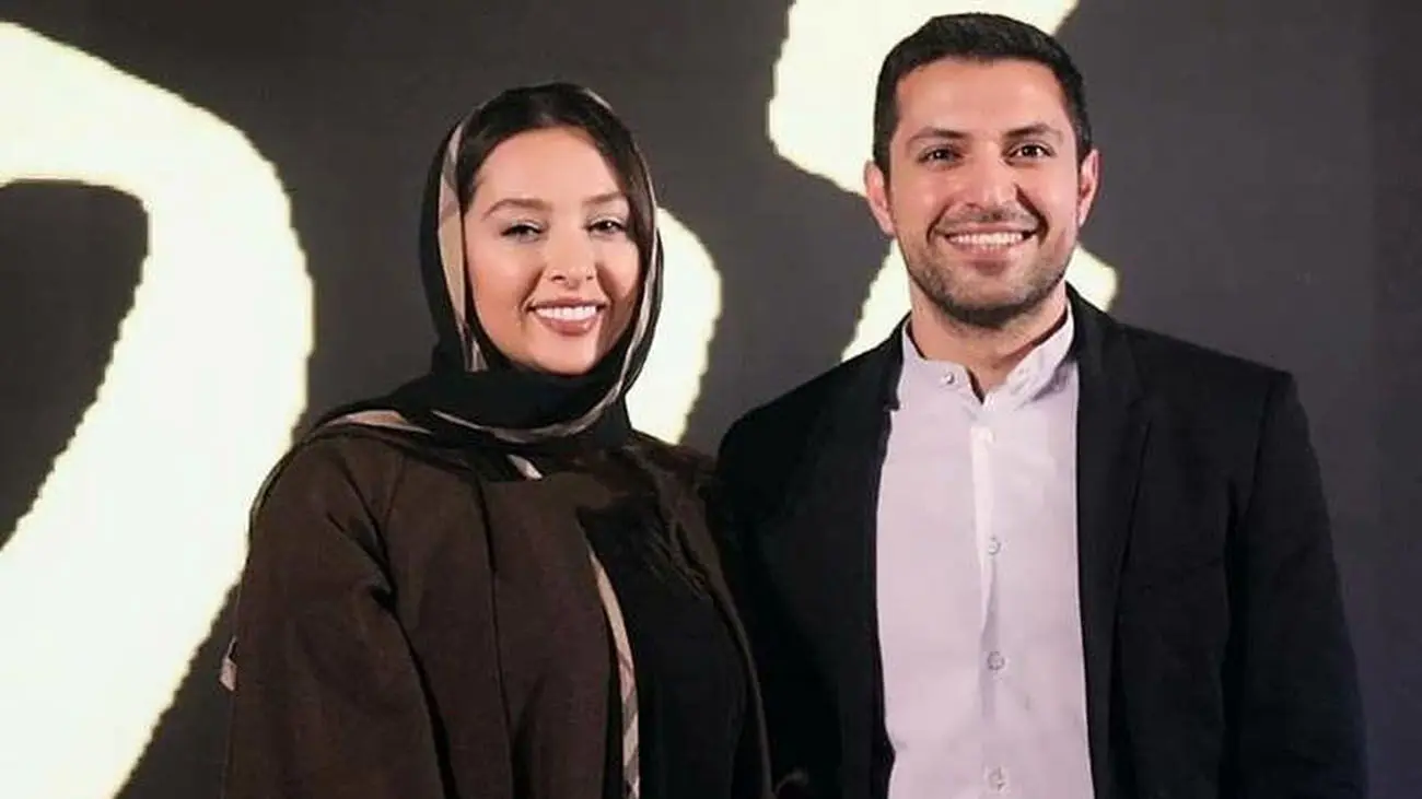 عکس عجیب همسر اشکان خطیبی با رپر زیرزمینی!