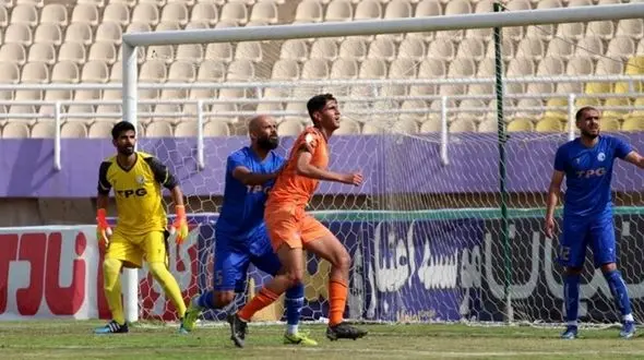 شگفتی سازی تیمی که نمی خواست بازی کند/ آبی های خوزستان از سد تیم لیگ برتری گذشتند