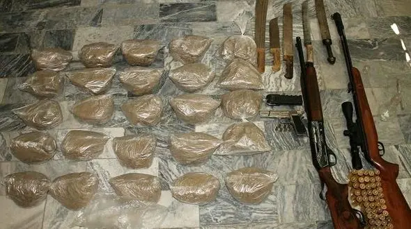 شبیخون پلیس  شهریار به باند مسلح قاچاقچیان افیون+ عکس 