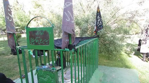 اسرار آرامگاهی درست وسط  پارک بوستان شقایق تبریز