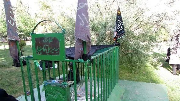 اسرار آرامگاهی درست وسط  پارک بوستان شقایق تبریز