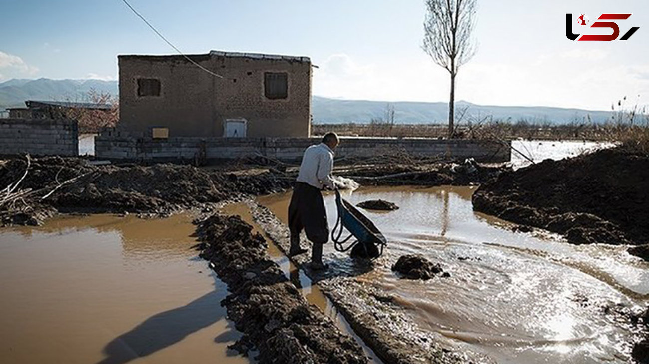 امدادرسانی به مناطق سیل‌زده در آذربایجان غربی ادامه دارد