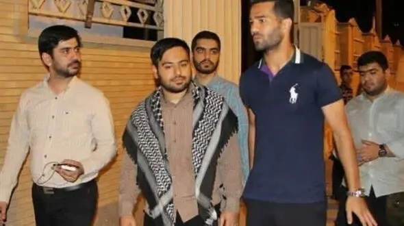حضور مسعود شجاعی در ادوی جهادی آبادان + عکس