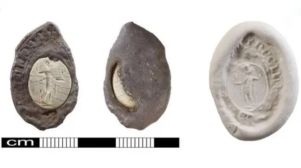 حل یک معمای 700 ساله/ کشف مهر پر از رمز و راز + عکس