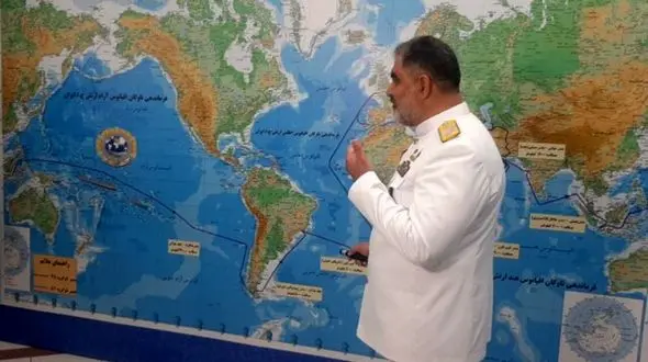 دریادار شهرام ایرانی: دشمن بداند از جایی که تصور نمی‌کند با ضربات مهلک، تنبیهش می‌کنیم
