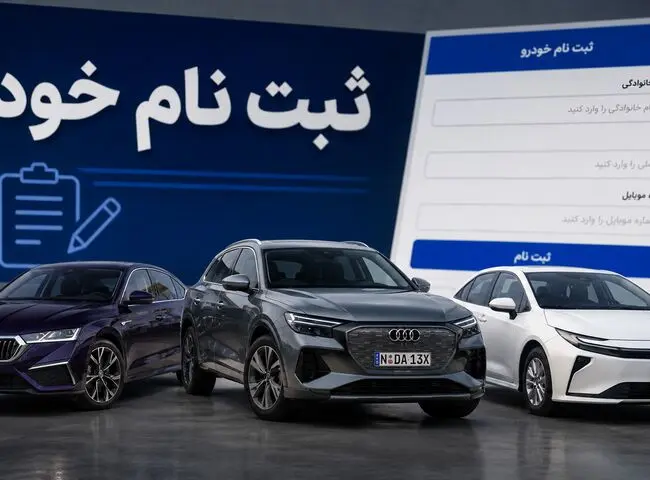 ثبت‌نام خودروهای وارداتی مهر ۱۴۰۵ / مهلت وکالتی‌کردن حساب، قیمت ۸ خودرو و زمان اعلام نتایج