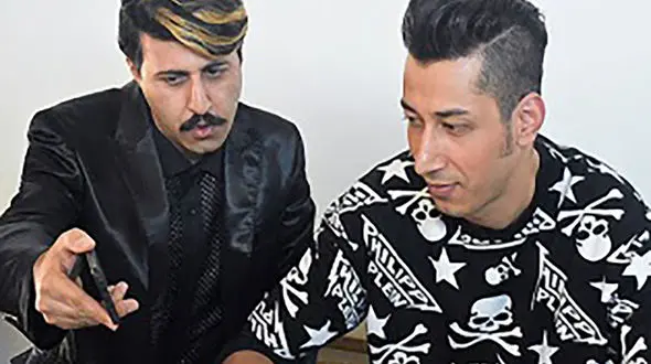 شوخی جالب بهتاش با رحمت در پشت صحنه پایتخت ۶ +فیلم