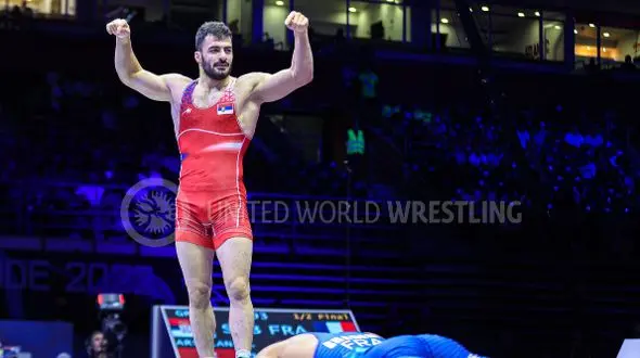 حضور علی ارسلان در اردوی تیم ملی کشتی فرنگی ایران