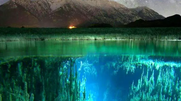 تصویری شگفت انگیز و دیدنی از سه جهان در یک قاب!+ عکس