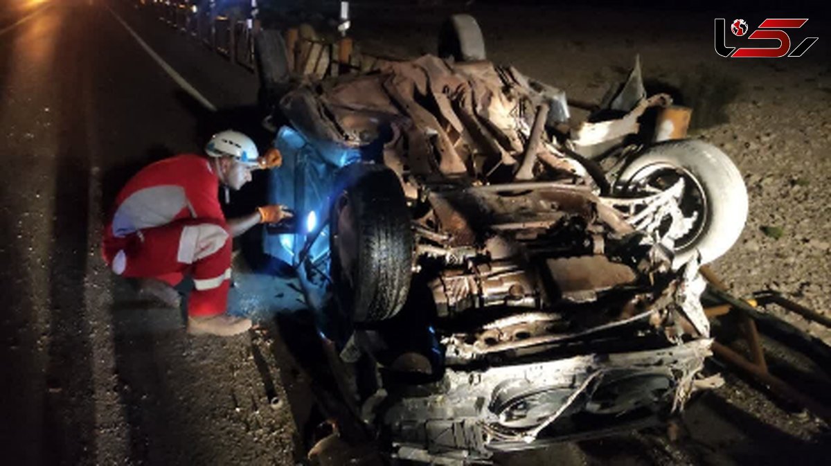حادثه دلخراش در آققلا؛ واژگونی خودرو و 6 مصدوم