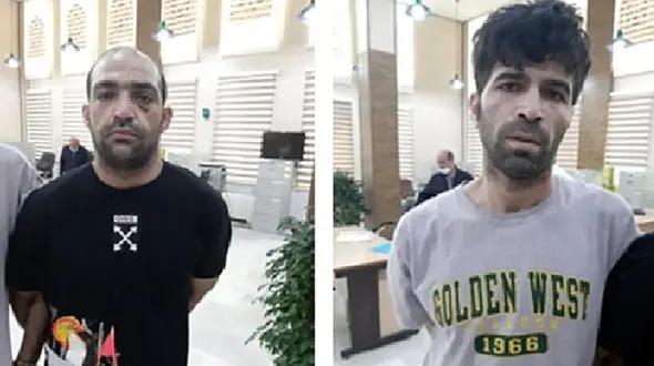 این 2 مرد را می شناسید ؟ / آنها با کلاه گیس به دزدی می رفتند + عکس چهره باز