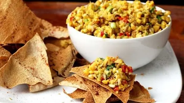 سالاد نخود مخصوص گیاه خواران