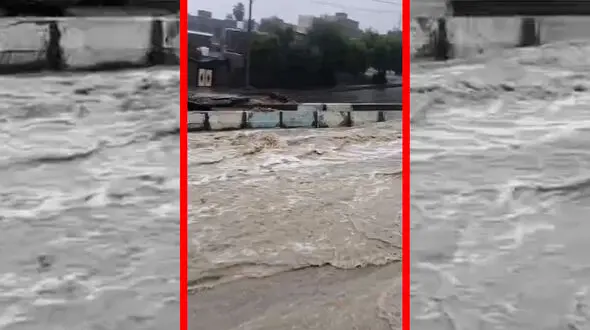 فیلم جاری شدن سیلاب در بعضی مناطق بندرعباس