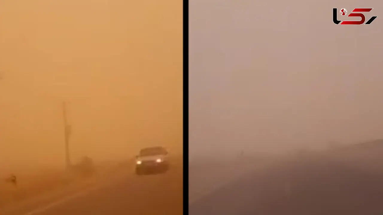 فیلم لحظه طوفان شدید در هیرمند 