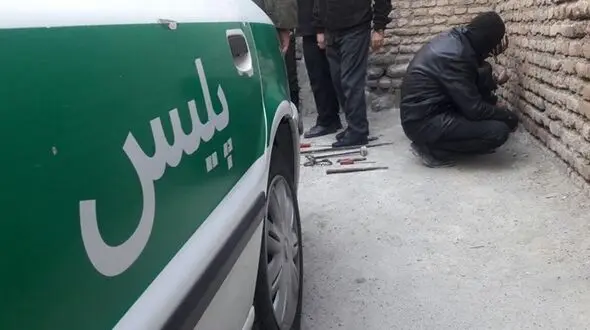 این مرد هفت تیرکش اکباتان تهران را به وحشت انداخت! + عکس