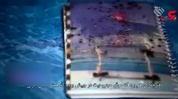 حامد جوانی شهید مدافع حرم قبل از شهادتش نحوه فوت خود را نقاشی کرده بود!+ فیلم 