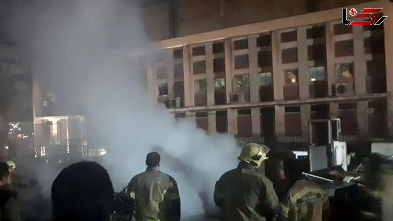 کوی دانشگاه تهران در آتش سوخت + علت حادثه