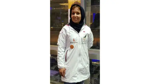 دختر ایرانی مبتلا به ام اس مشعل دار تیم ملی ایران در المپیک 2018 شد