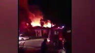 فیلم تکاندهنده از صحنه زنده سوختن 4 کودک در آتش سوزی بزرگ