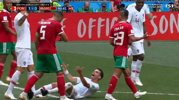 بی شرمانه‌ترین تمارض جام جهانی ۲۰۱۸ را کدام بازیکن انجام داد؟ + عکس