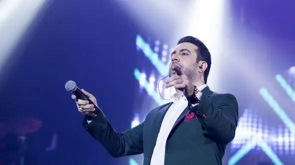 غوغای امید حاجیلی در کنسرت موسیقی شب گذشته+فیلم و تصاویر 