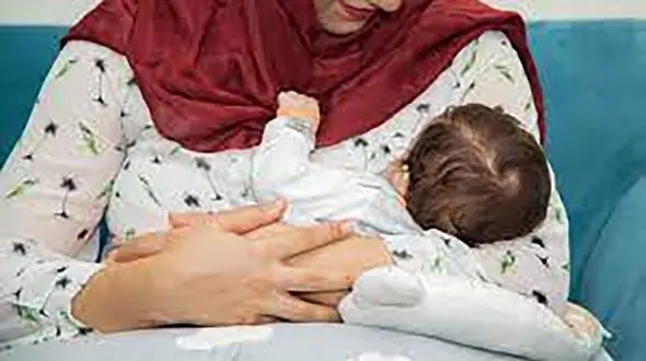 پوزیشن های شیردهی به نوزاد