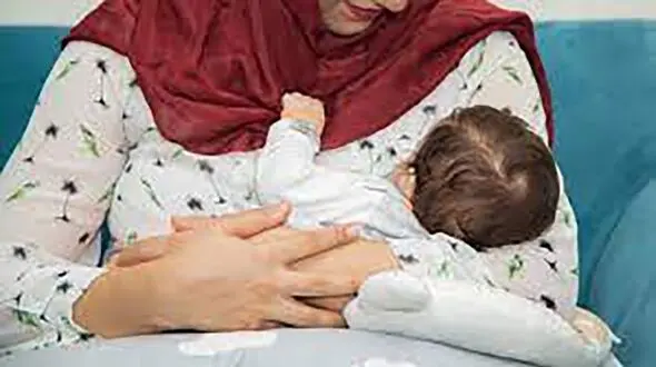 پوزیشن های شیردهی به نوزاد