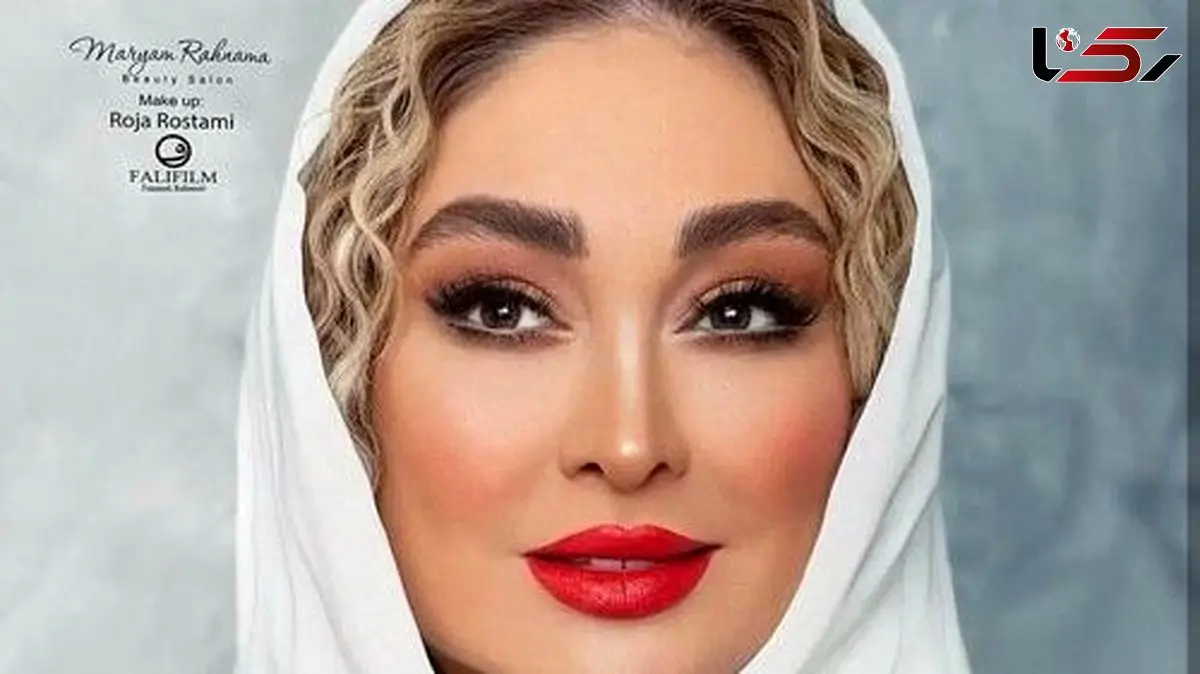 عکس / تغییر چهره  الهام حمیدی با حجاب عربی .../ مثل همیشه زیبا مثل همیشه خاص ...