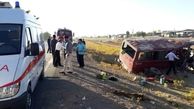 دو کشته در حادثه مرگبار دانش آموزان کرمانشاهی/ 9 نفر زخمی شدند