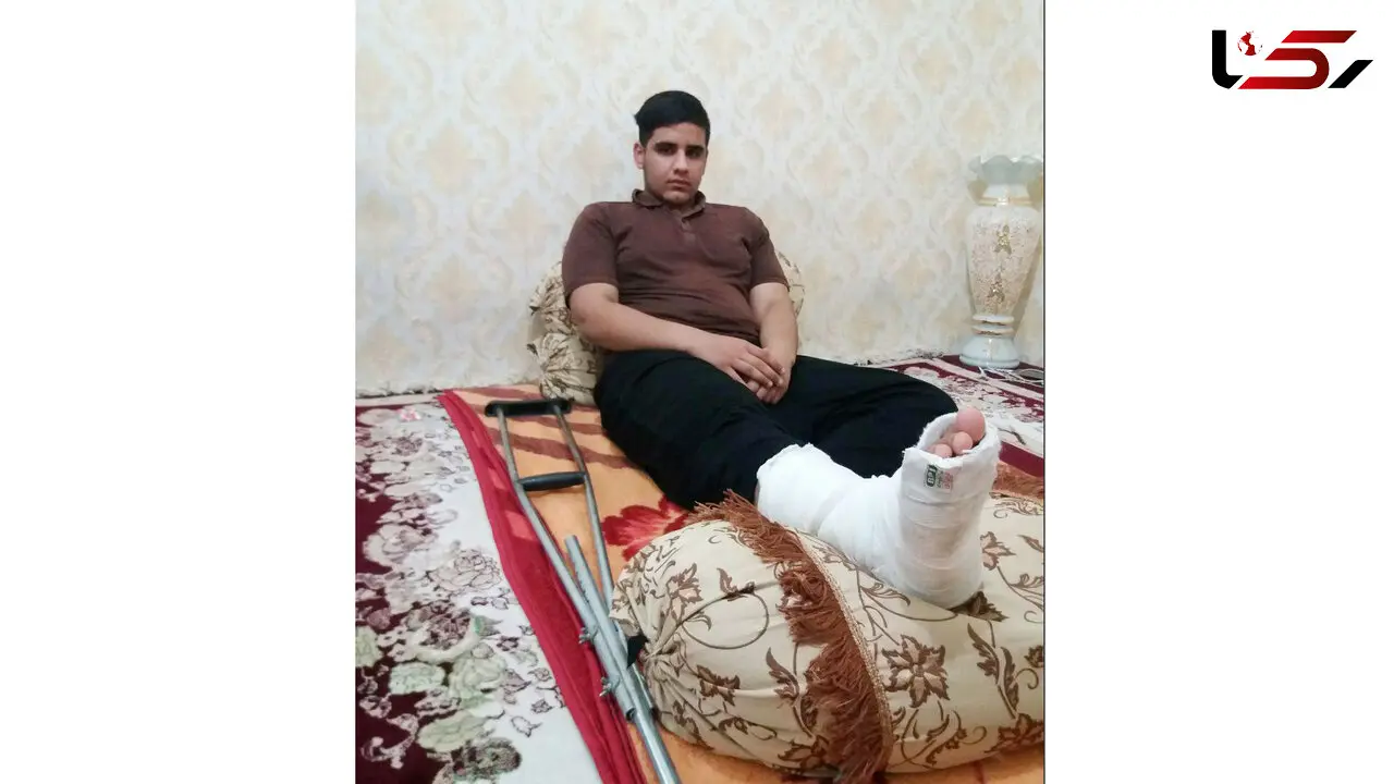 کوتاهی مدیر مدرسه در انتقال دانش آموز به بیمارستان / خانواده شکایت کردند +عکس