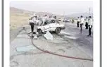 مرگ وحشتناک در جاده / 3 تن زنده زنده سوختند