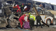 22 کشته در تصادف هولناک اتوبوس با کامیون در اتوبان