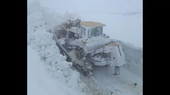 بارش برف ۳متری در ایران