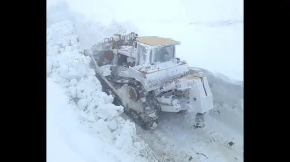 بارش برف ۳متری در ایران