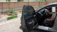 توقیف پژو با راننده 13 ساله در اصفهان