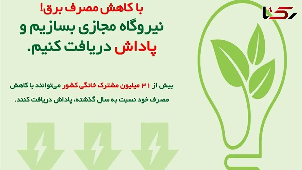 چگونه تا 20 برابر پاداش صرفه جویی مصرف برق دریافت کنیم؟ + اینفوگرافیک