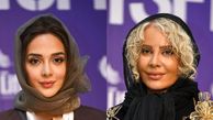 فیلم / ناجور پوشیدن خانم بازیگران  فیلم «ناجورها» در اکران عمومی / لحظه نگرانی شوهرالمیرا دهقانی از پوشش زنش و لباس بدرنگ و لعاب  بهاره رهنما تا شراره رخام و ...